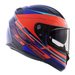CAPACETE LS2 STREAM IXEL LARANJA
