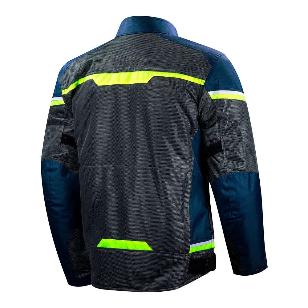 JAQUETA LS2 RIVA CINZA/AMARELO - Imagem 2