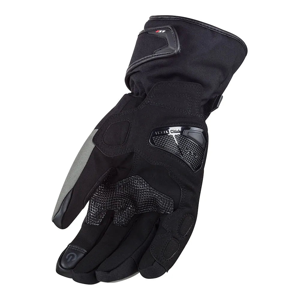 LUVA LS2 SNOW CINZA - Imagem 2