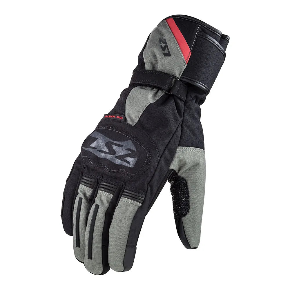 LUVA LS2 SNOW CINZA - Imagem 4