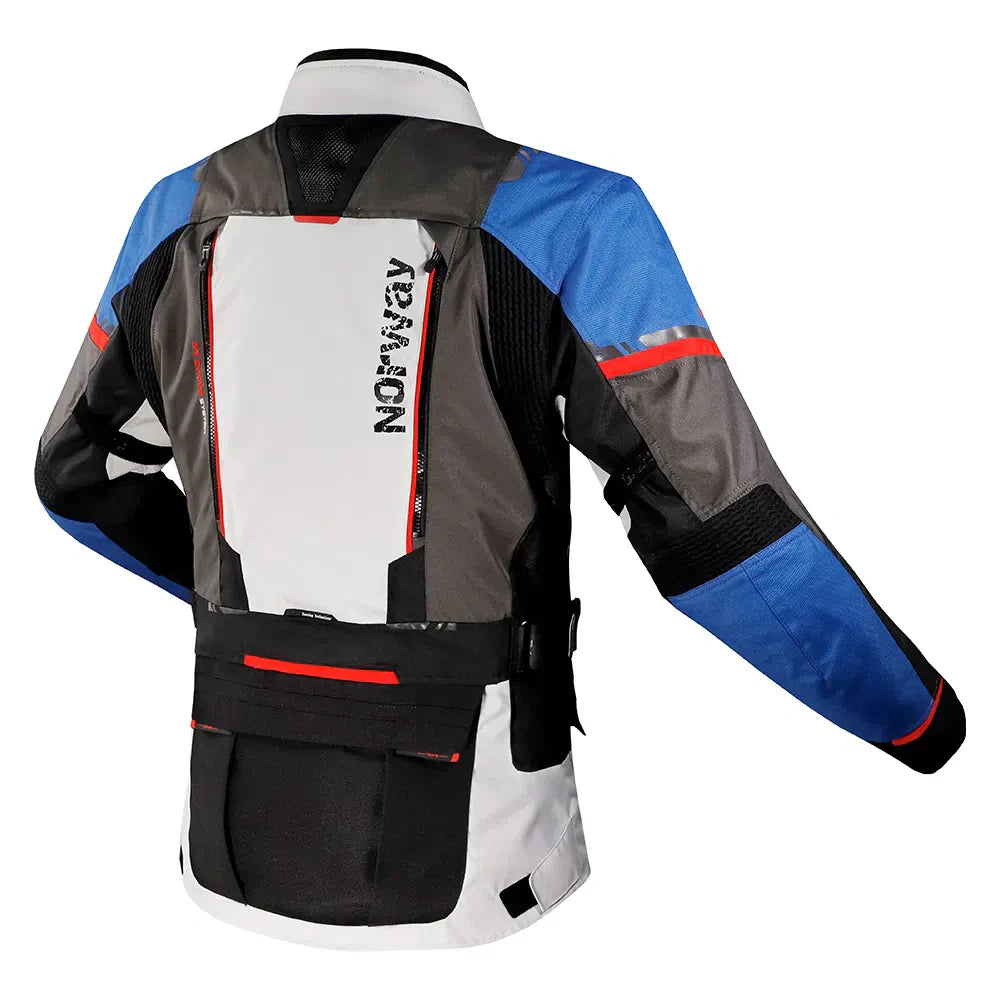 JAQUETA LS2 NORWAY CINZA/AZUL - Imagem 2